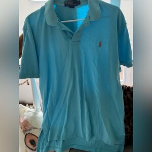 Ralph Lauren Aqua Polo Shirt